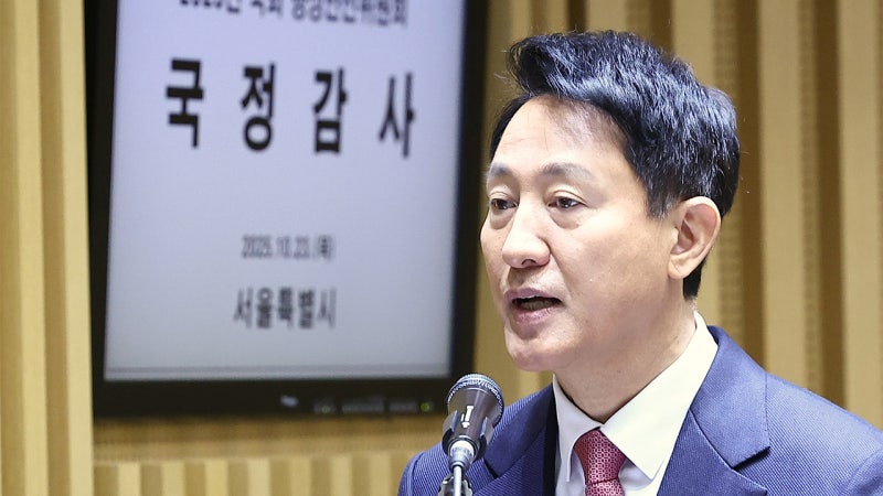 <b>오세훈</b>, <b>국감</b>장 대면 앞둔 <b>명태균</b>에 "거짓에 능한 사람"