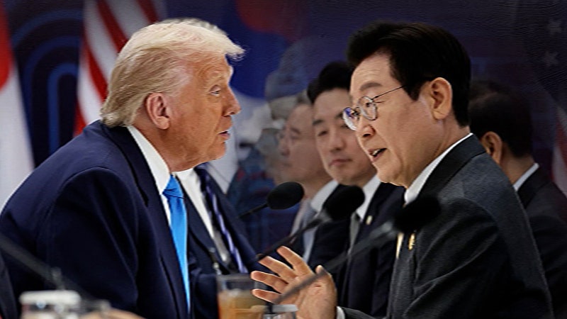 트럼프 "한국의 <b>핵추진 잠수함 건조</b> 승인…한미동맹 강력"