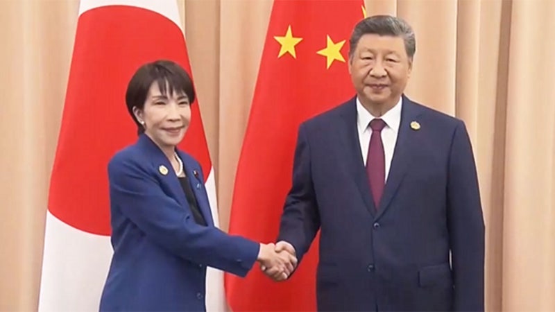 <b>시진핑</b>, 일본 총리에 "<b>침략 역사 반성</b> 정신 발양해야"