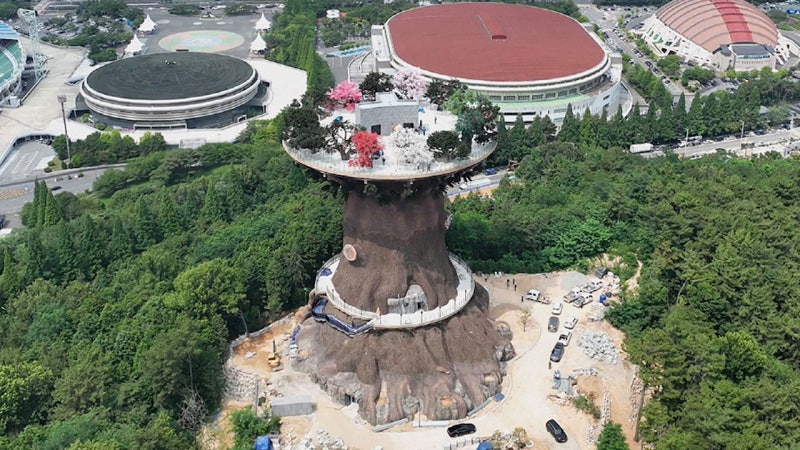 344억 들인 창원 빅트리 흉물 논란… 결국 시가 개선 나섰다