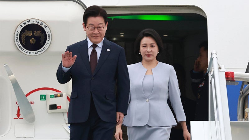 이 대통령, <b>튀르키예</b> 도착…에르도안과 <b>방산</b>·원전·바이오 <b>협력</b>