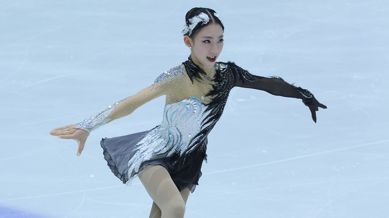 '73.16점' <b>김유재</b>, 랭킹대회 쇼트 '<b>1위</b>'…신지아 2위