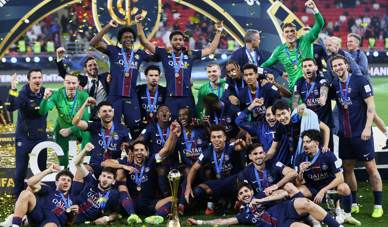 '<b>이강인 부상</b> 교체' PSG, 인터콘티넨털컵 우승…6관왕 대기록