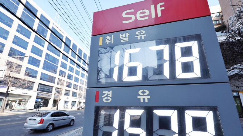 주유소 휘발유 가격 10주 연속 하락…'다음주는 오를 듯'