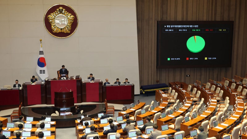 법 왜곡죄, 국회 본회의 통과
