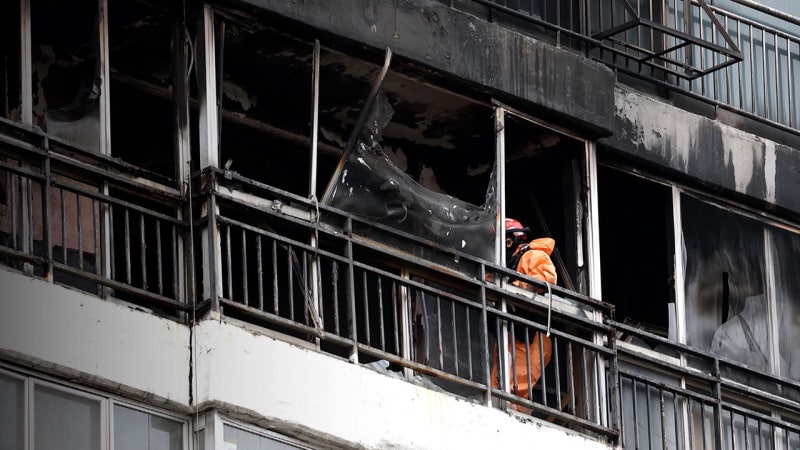 '은마 아파트 화재', 숨진 여학생이 119 최초 신고·구조 요청
