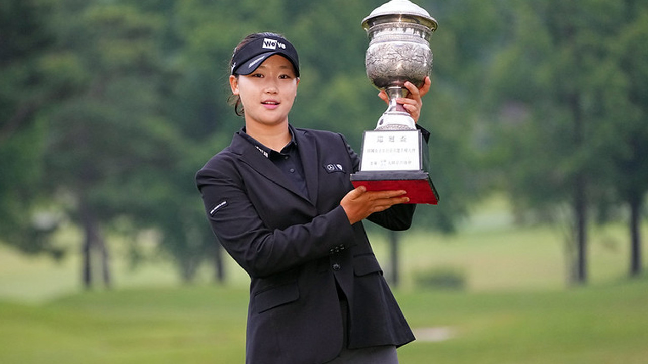 <b>김민솔</b>, '메이저 대회' <b>한국여자오픈</b> 골프 제패…시즌 2승