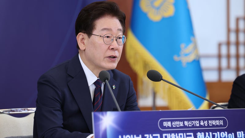 국힘 '돼지 눈엔 돼지만' 이재명 대통령에 "반도체 우려가 음해냐"