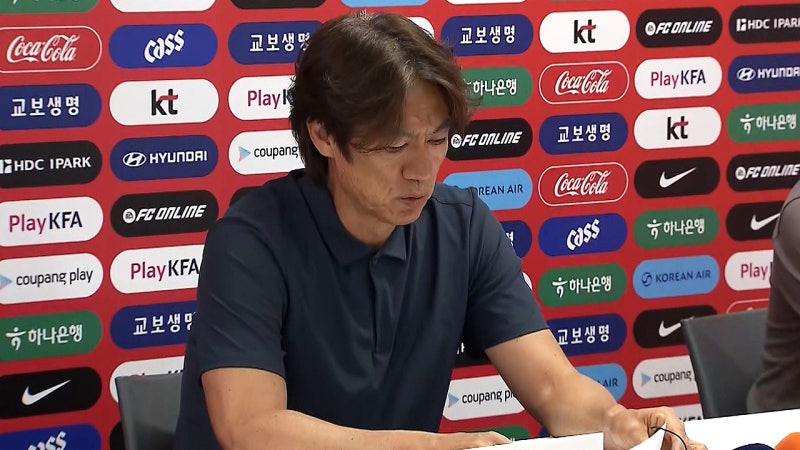 [취재파일] 104초 만에 사퇴…우리가 홍명보 감독에게 듣지 못한 말