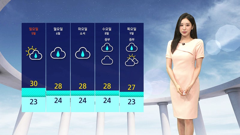 남부지방 장맛비, 수도권 소나기…내일부터 전국 비상 [날씨]