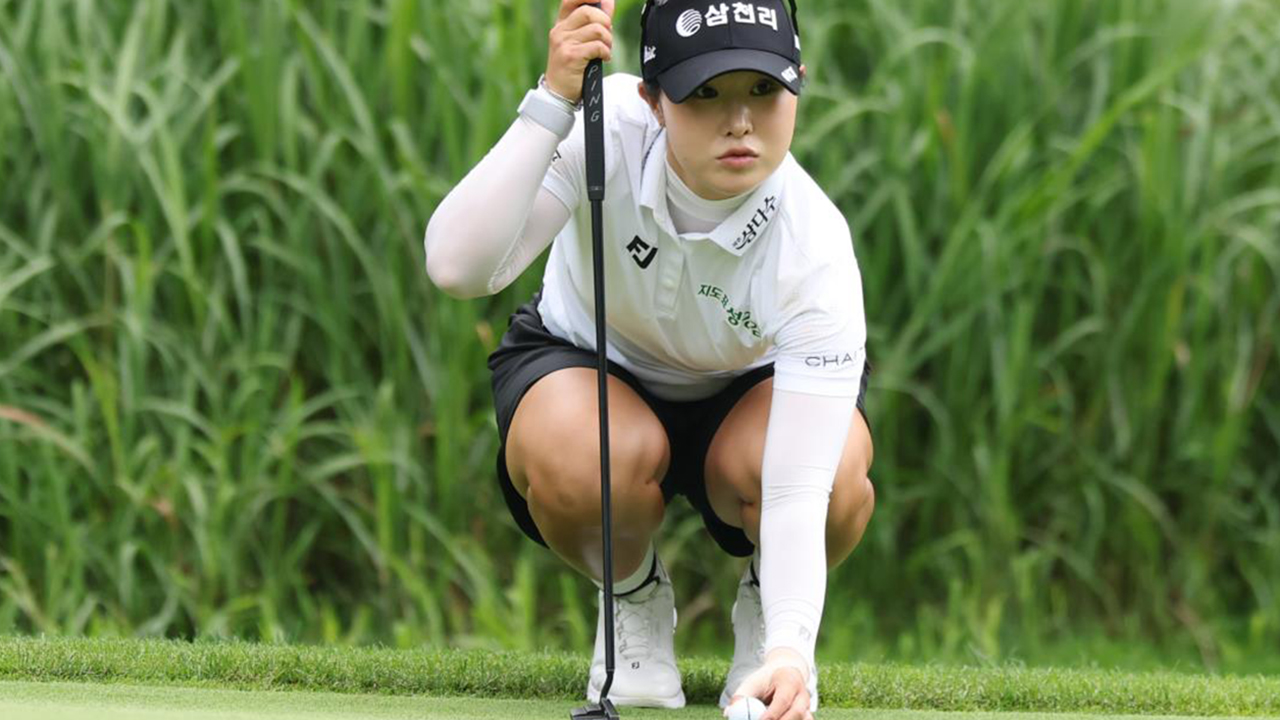 <b>고지우</b>, KLPGA 투어 하이원리조트 오픈 이틀 연속 선두