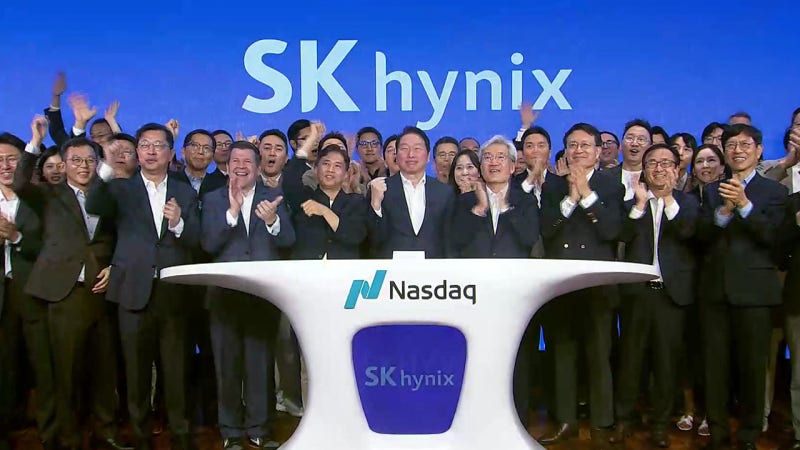 나스닥 첫날 13% '껑충'…40조 쥔 최태원이 꺼낸 말