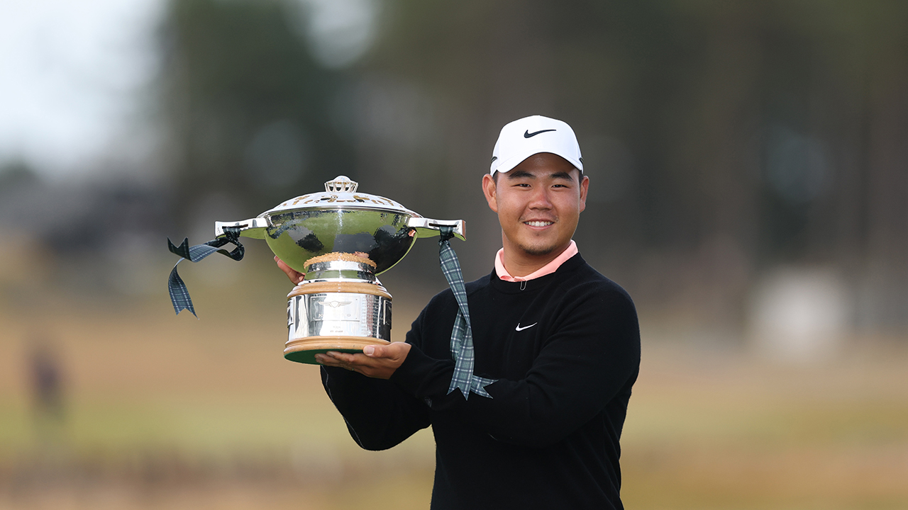 김주형, 33개월 만에 정상 복귀…<b>PGA</b> 투어 스코틀랜드 오픈 우승