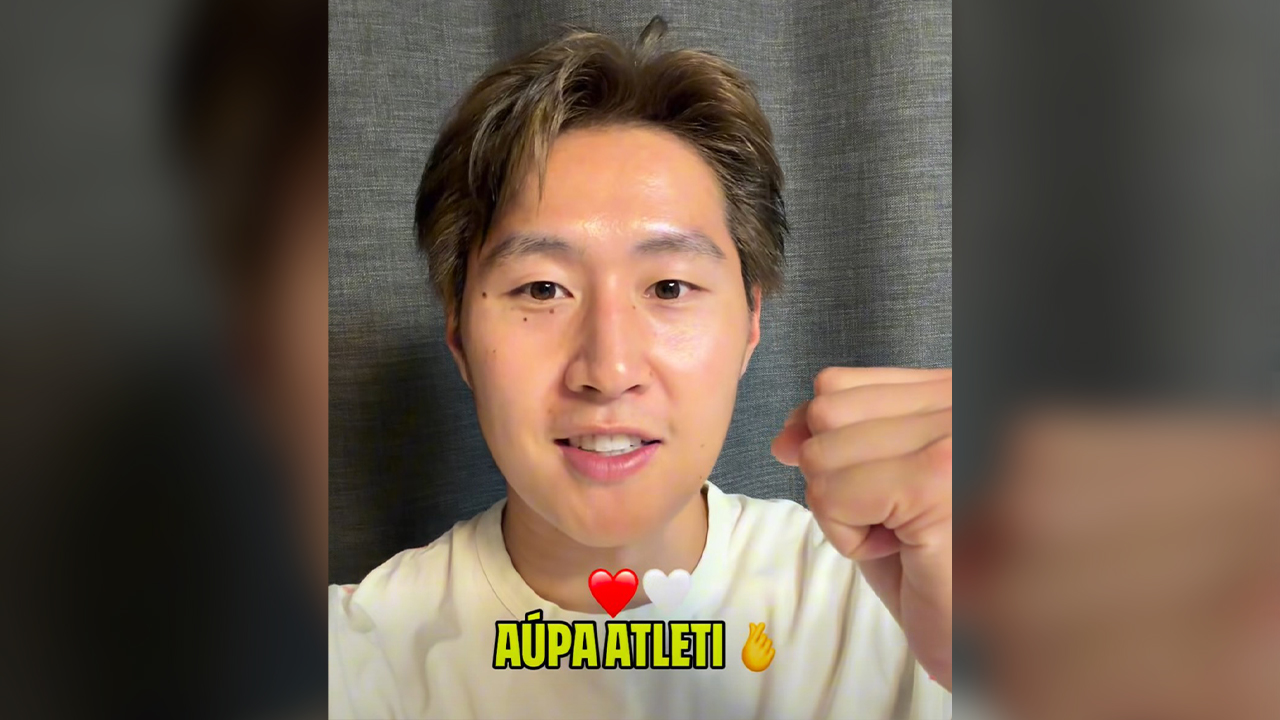 <b>AT 마드리드 입단</b> <b>이강인</b>, 스페인어로 첫인사 "아우파 아틀레티"