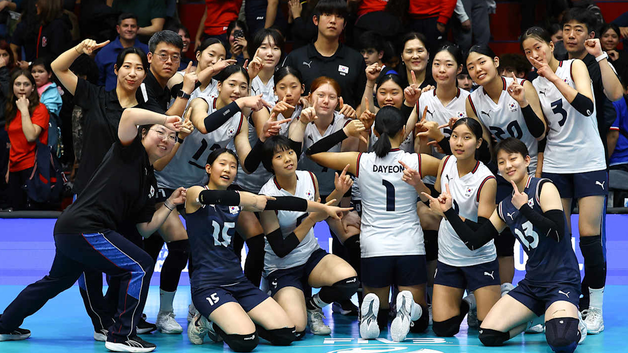 '<b>손서연</b> 맹활약' <b>U</b>-<b>17</b> 여자배구, <b>세계선수권</b>서 푸에르토리코 제압