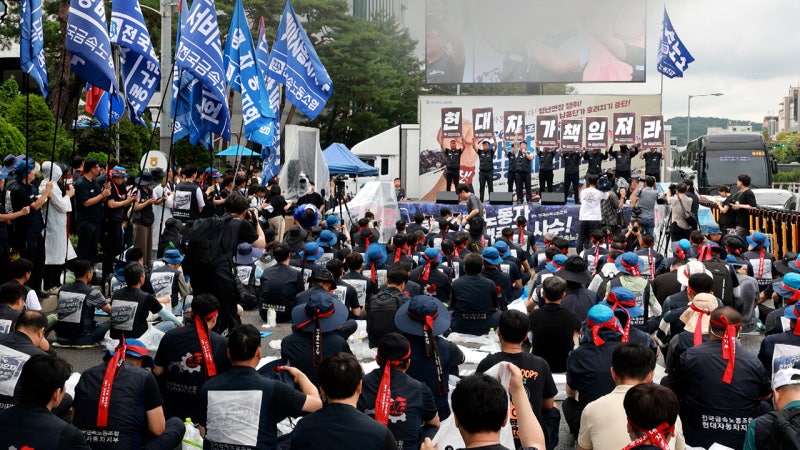 <b>현대</b>차 노조, 24일 부분<b>파업</b> 유보…임협 교섭 재개 예정