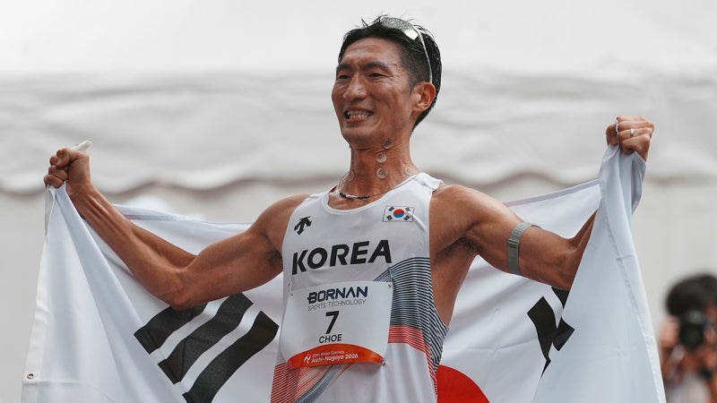 <b>최병광</b>, 남자 하프마라톤경보 <b>동메달</b>…"기쁘고 울컥"