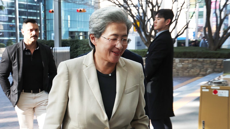 <b>리사 수</b>, 한국 AI 반도체 14곳과 손 잡았다…글로벌 AI 인프라 공략