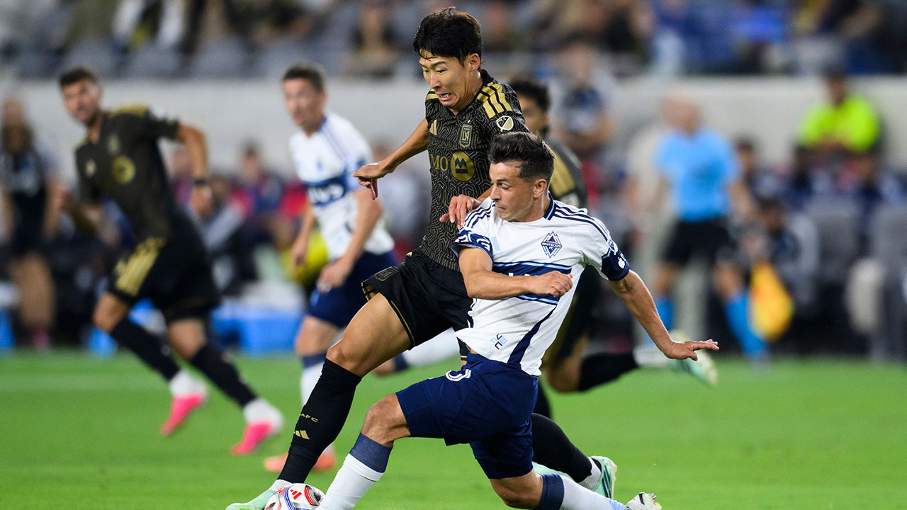 손흥민 퇴장 유도에도…<b>LAFC</b>, 10명 뛴 <b>밴쿠버</b>와 <b>무승부</b>