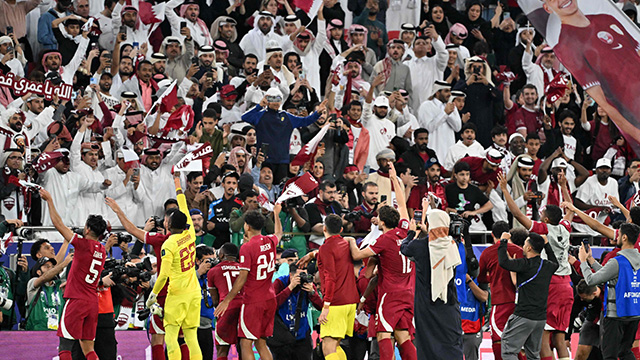아시안컵 개최국 <b>카타르</b>, 이란 꺾고 2회 연속 <b>결승</b>진출