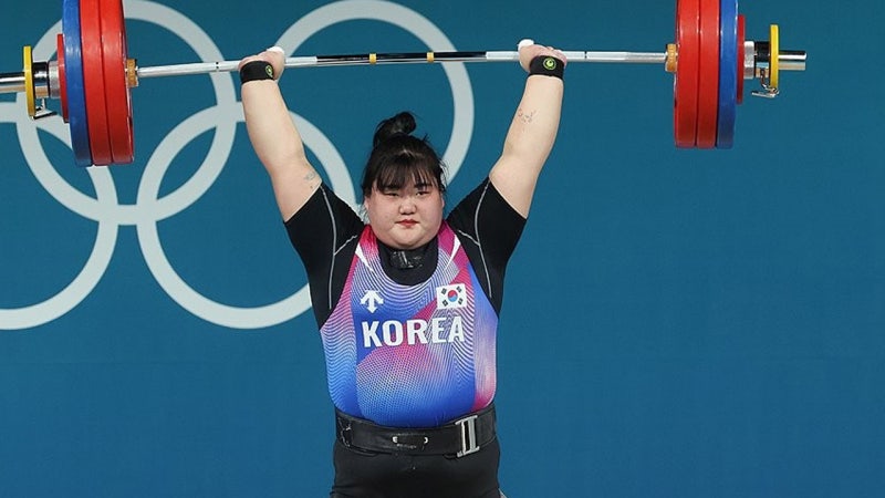 <b>역도</b> <b>박혜정</b> 은메달, <b>장미란</b> 이후 12년 만에 최중량급 메달