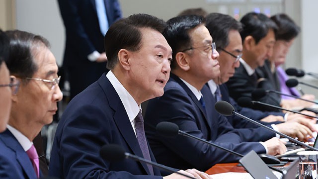 윤 <b>대통령</b> “금융투자소득세 폐지에 여야 힘 모아야”