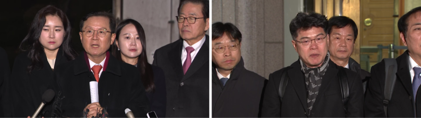元總統(左)和國民議會的彈each局(右)