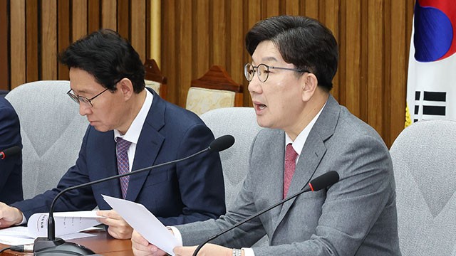 <b>권성동</b> “<b>탄핵</b> 대상은 <b>이재명</b> 민주당…입법 독재 석고대죄해야”