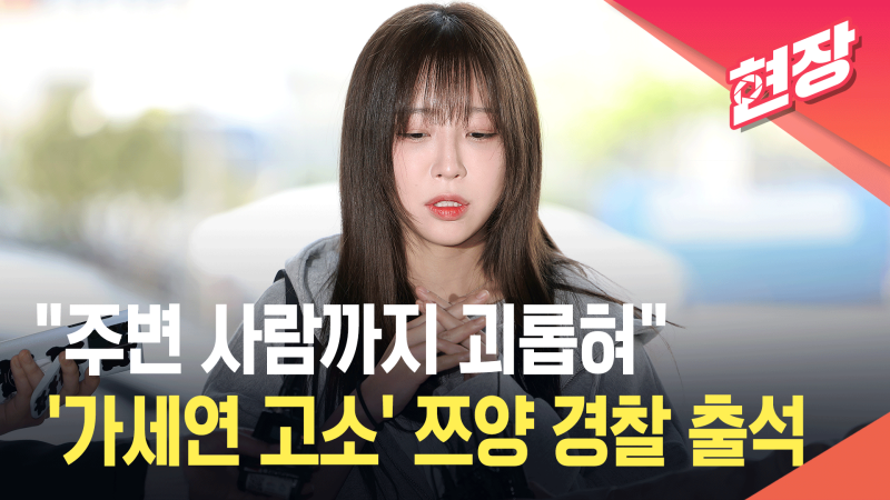 “주변 사람까지 괴롭혀”…‘<b>김세의</b> 스토킹 <b>고소</b>’ <b>쯔양</b> 경찰 출석 [현...