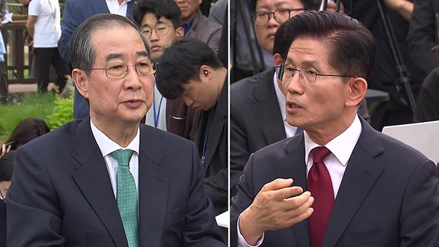 <b>김문수</b>-<b>한덕수</b> 캠프, <b>단일화</b> 실무 협상 재개