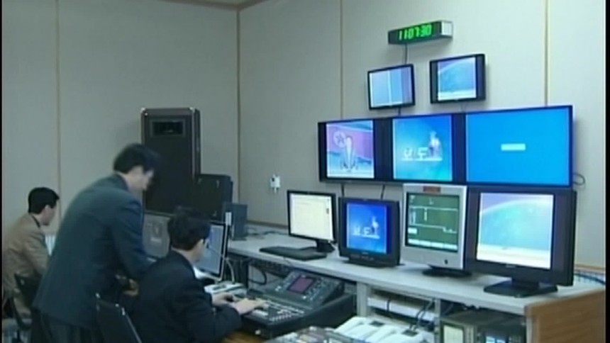 북한은 2024년 1월 국영 라디오 방송인 평양방송의 전파를 끊었다 [자료화면]