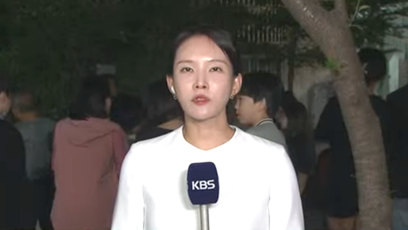 [<b>개표</b>방송] 국민의힘 김문수 후보 이 시각 자택 앞