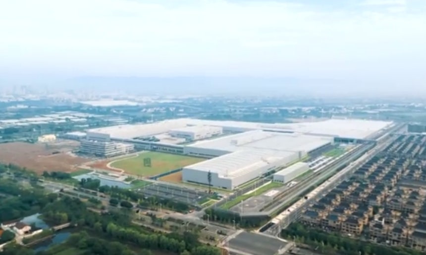 지리자동차 창싱기지, 중국 저장성 후저우시에 자리잡고 있다(영상제공: 지리자동차)