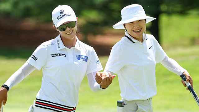 <b>LPGA</b>-<b>임진희</b>·<b>이소미</b>, 다우 챔피언십 <b>우승</b> 합작