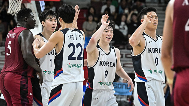 이현중·여준석 ‘해외파’에 이정현·유기상 ‘국내파’도 펄펄…남자...