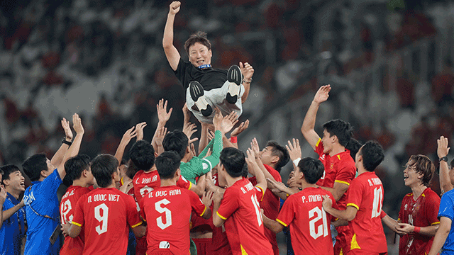 ‘<b>김상식 매직</b>’ 베트남 U-23 축구대표팀, 아세안챔피언십 3회 연속 우승