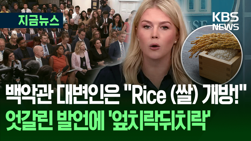 ‘역사적 <b>쌀 개방</b>’ <b>백악관</b> 발표 ‘어리둥절’…정부 “협의 안 한 게 ...