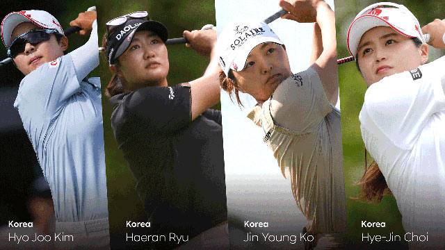 <b>LPGA</b> 국가대항전에 <b>김효주</b>·<b>유해란</b>·<b>고진영</b>·최혜진 한국 대표로 출전