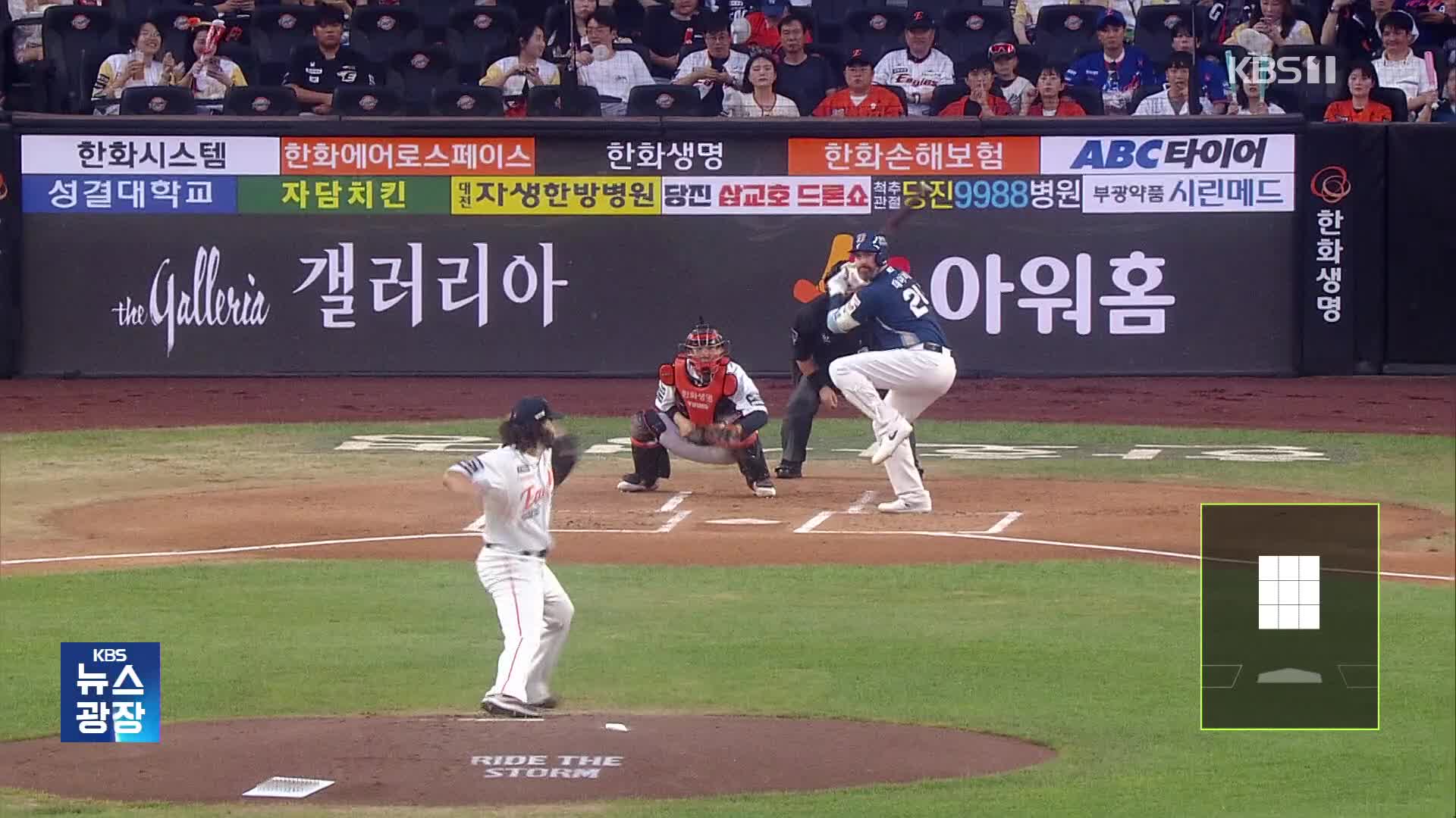 한화 <b>폰세</b> 대기록, 프로야구 <b>최다 탈삼진</b> 기록 경신