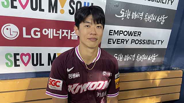 키움 <b>송성문</b>, 생애 첫 프로야구 <b>월간 MVP</b> 수상