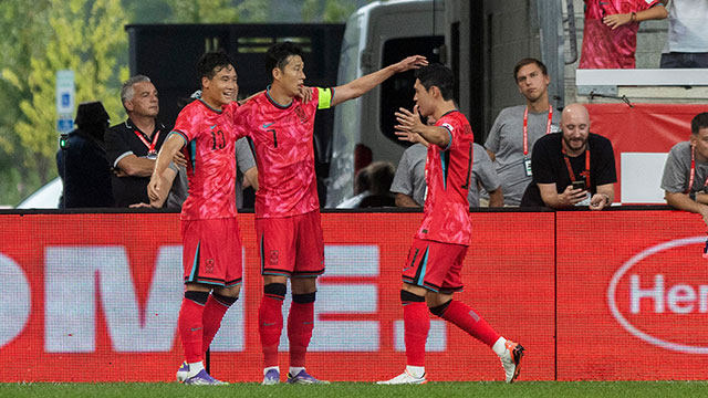 <b>손흥민</b>, 136번째 <b>A매치</b>서 53호 <b>골</b>…축구대표팀, 멕시코와 2대 2 무승부