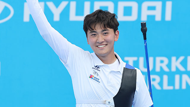 <b>김제덕</b>, 광주 세계양궁 개인전 <b>동메달</b>…생애 첫 메이저 대회 개인 메달