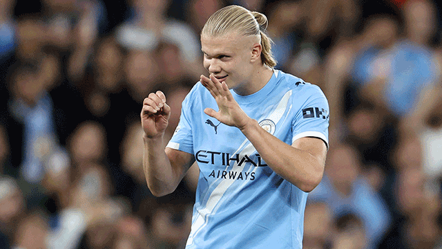 <b>홀란 UCL</b> 역대 <b>최소경기</b> 50골 대기록…맨시티는 나폴리 2-0 격파