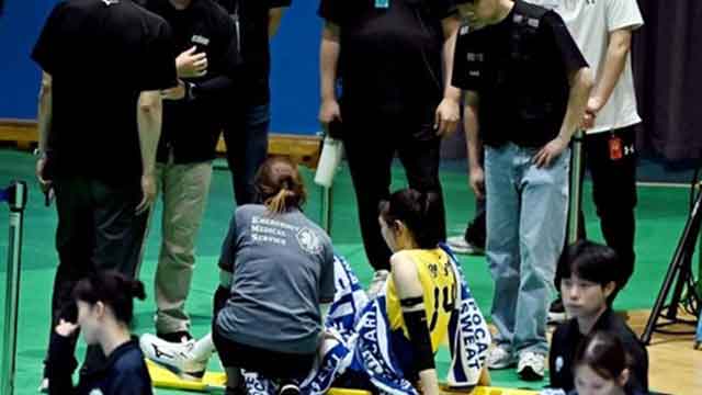 <b>현대건설 양효진</b>, 왼쪽 <b>무릎 염좌</b> 소견…개막전 출전은 가능할 듯