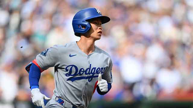 MLB <b>다저스</b> <b>김혜성</b>, 정규시즌 최종전서 3호 홈런