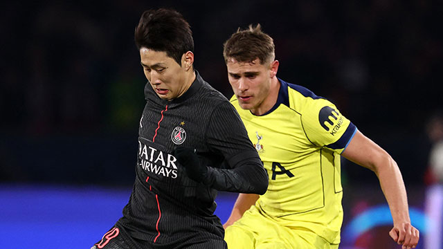 ‘<b>이강인</b> 교체 투입’ PSG, 토트넘 5-3 격파…비티냐 해트트릭
