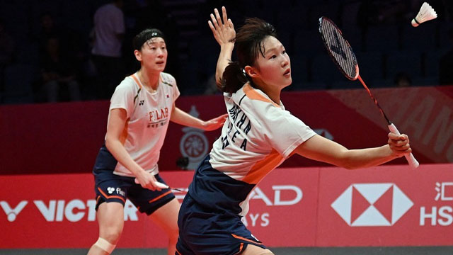 ‘세계 1위 중국 상대 대역전극’ <b>이소희</b>-<b>백하나</b> 조, <b>왕중왕전</b> 결승 진...