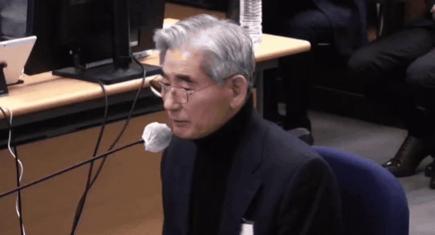 지난달 30일 윤석열 전 대통령의 내란 우두머리 혐의 재판에서 증언하는 김용현 전 국방부 장관