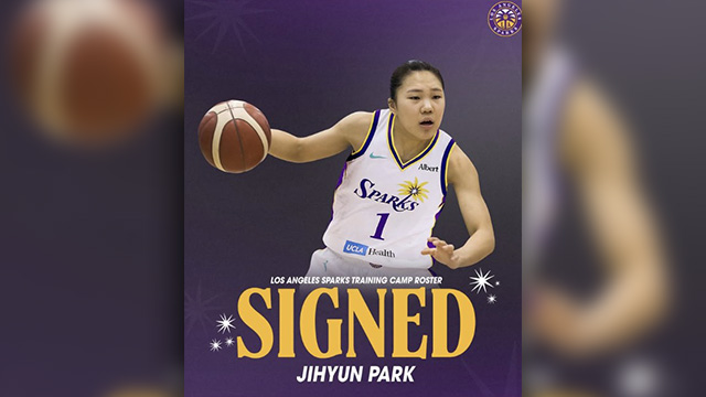 박지현, 한국인으로 세 번째 미국 WNBA 진출! LA스파크스