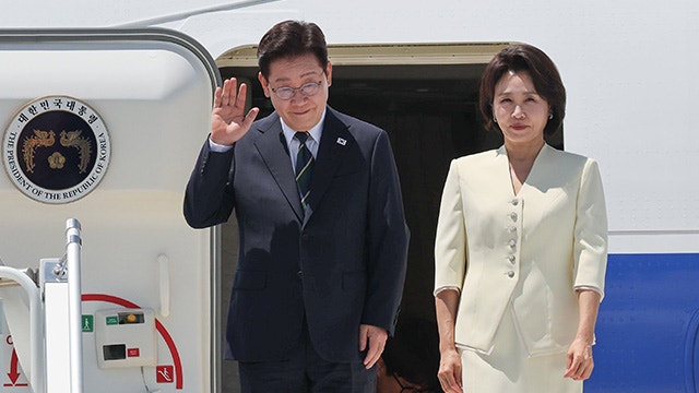 <b>이 대통령</b>, <b>튀르키예</b> 앙카라 <b>도착</b>…나토 정상회의 첫 참석